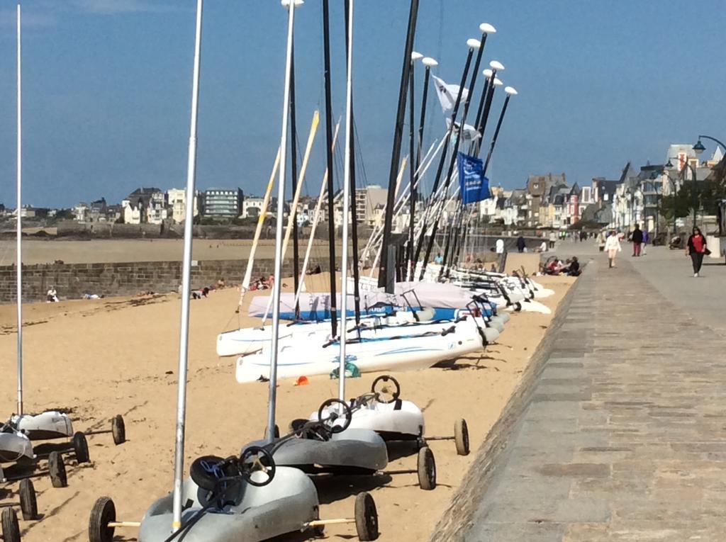 Bel Horizon, Au Pied De La Plage Du Sillon Saint-Malo Dış mekan fotoğraf